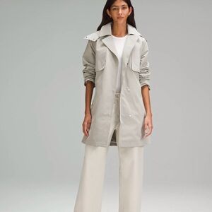 Lululemon Always There Short Trench Coat